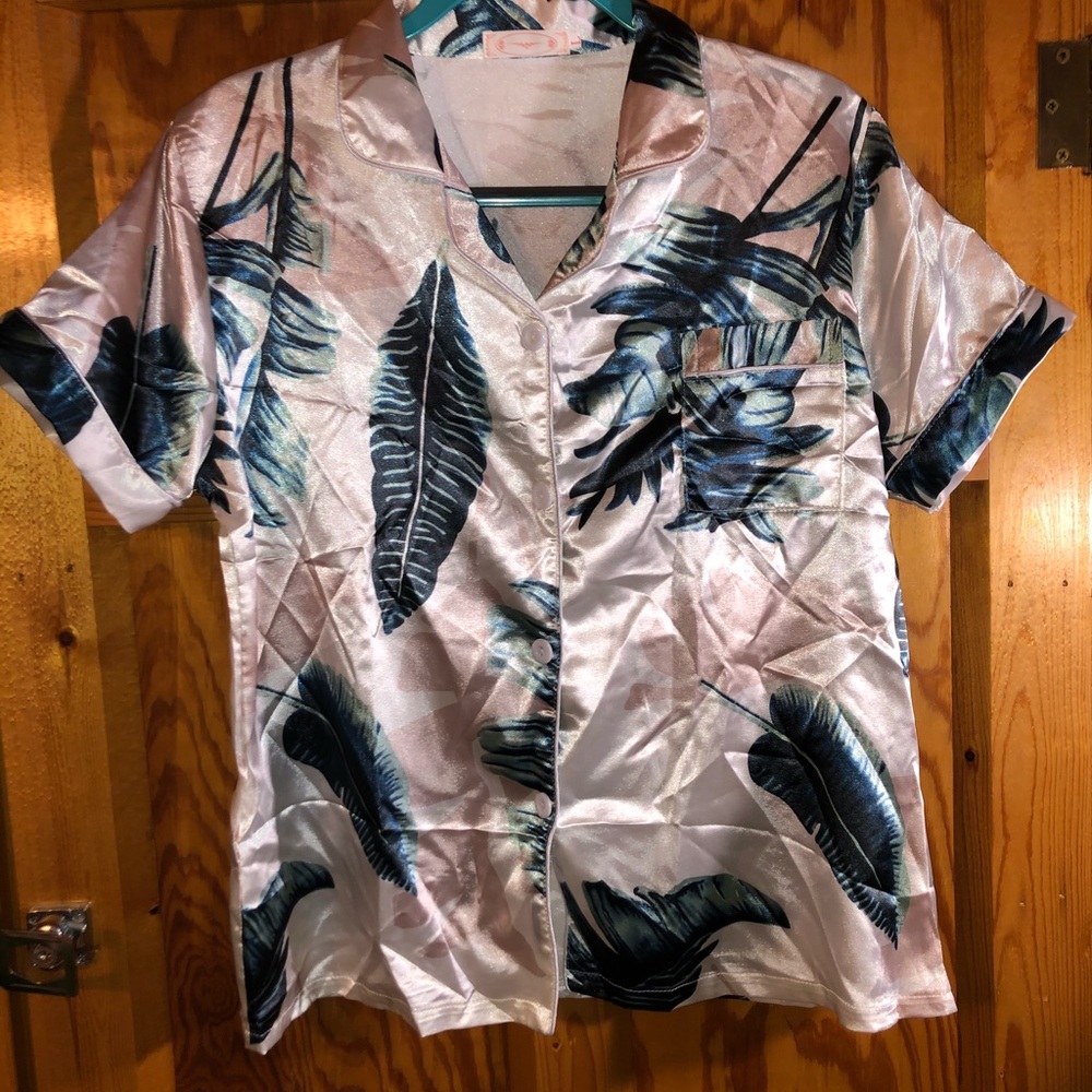 Silk pajama set